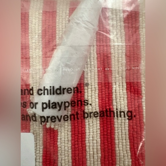 Anthropologie Large Beaded Pouch - Chickens - Picture 4 of 5